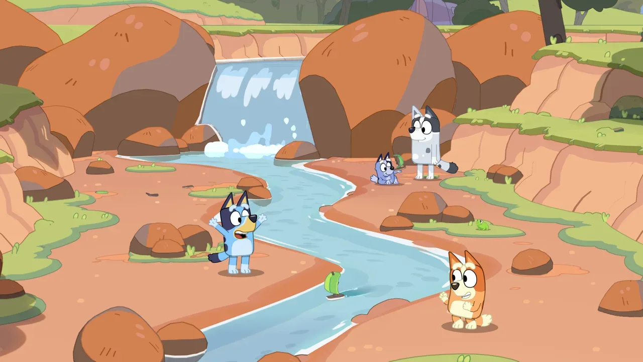 Bluey's Happy Snaps gameplay screenshot